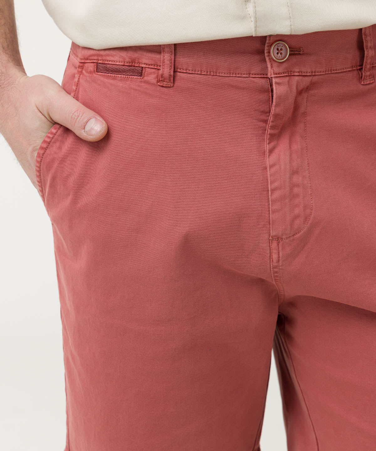 Short Algodón Hombre Classic Rojo Rockford
