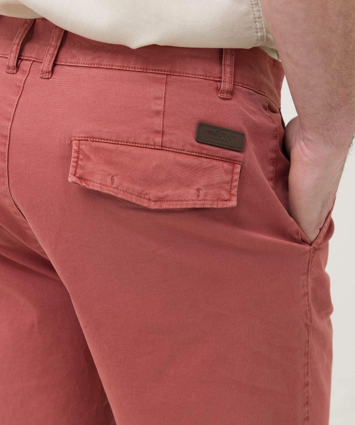Short Algodón Hombre Classic Rojo Rockford