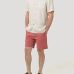 Short Algodón Hombre Classic Rojo Rockford