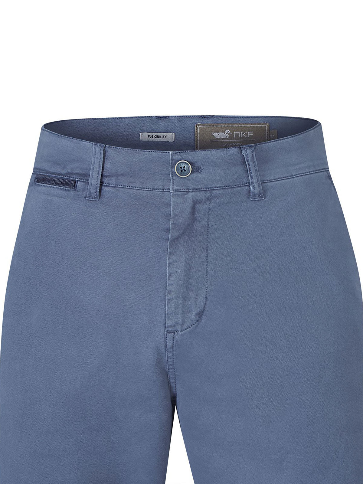 Short Algodón Hombre Classic Azul Rockford