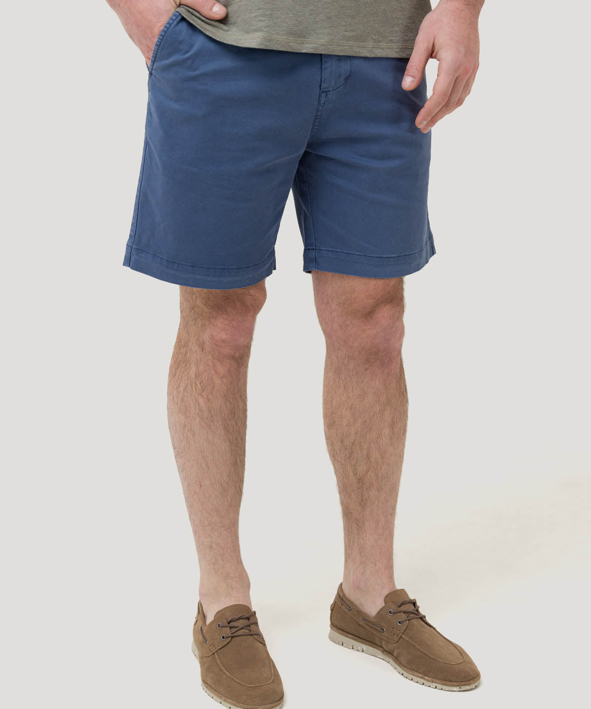 Short Algodón Hombre Classic Azul Rockford