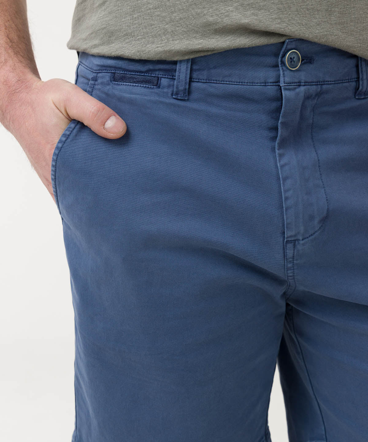 Short Algodón Hombre Classic Azul Rockford