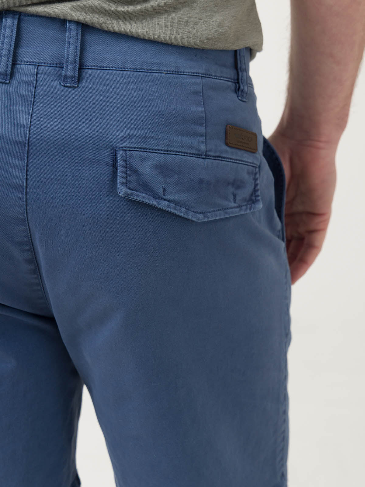 Short Algodón Hombre Classic Azul Rockford