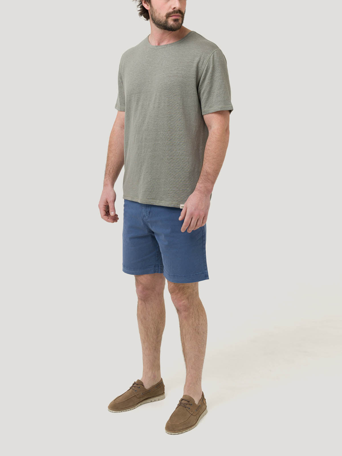 Short Algodón Hombre Classic Azul Rockford