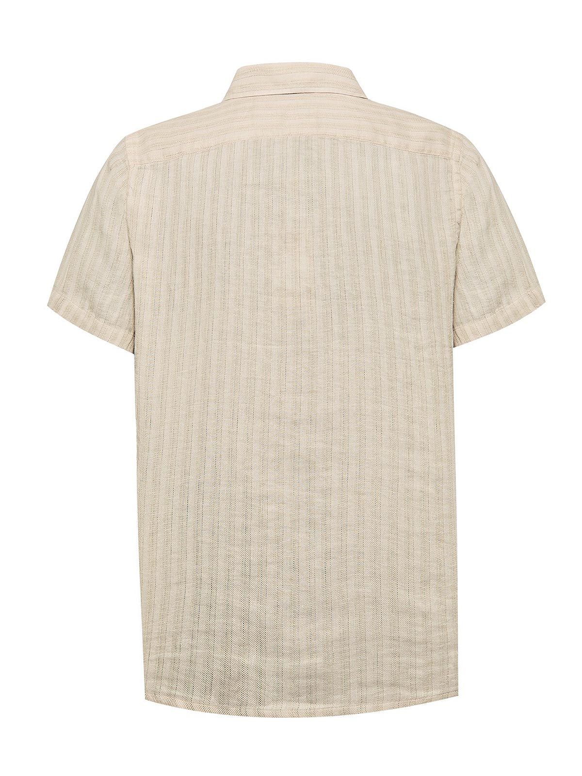 Camisa Lino Orgánico Hombre Duna Beige Rockford