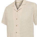 Camisa Lino Orgánico Hombre Duna Beige Rockford