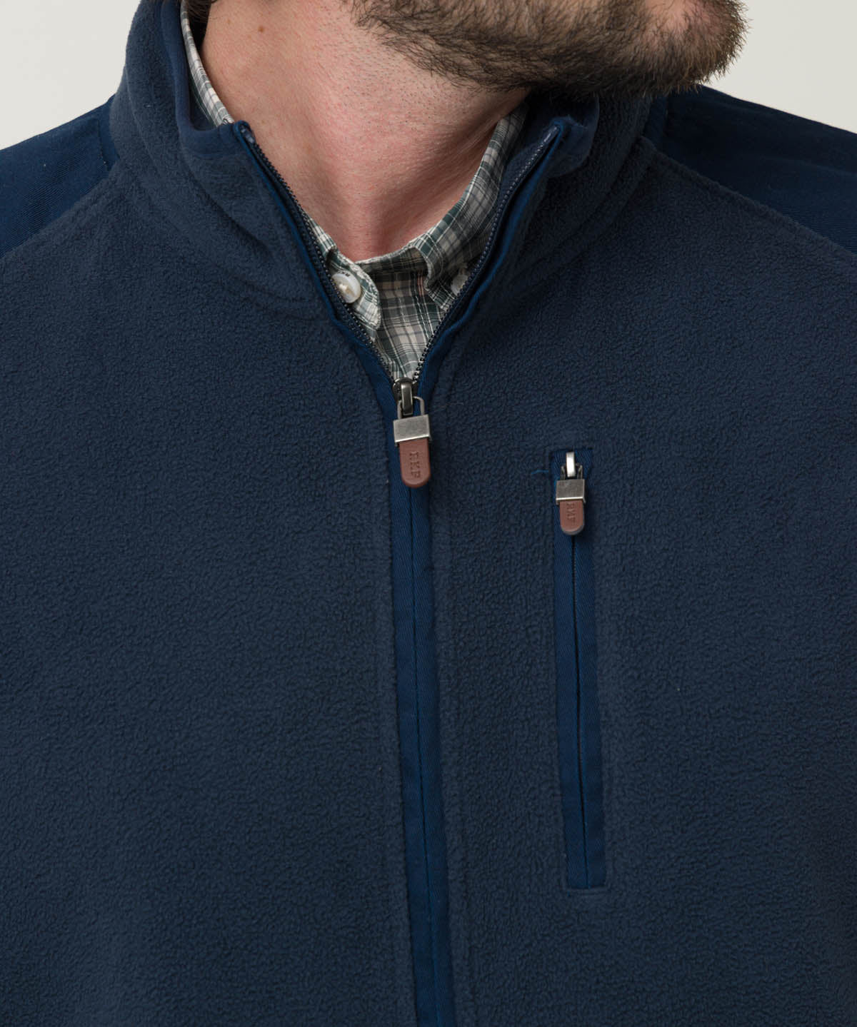 Polar Fibras Recicladas Hombre Portofino Azul Rockford