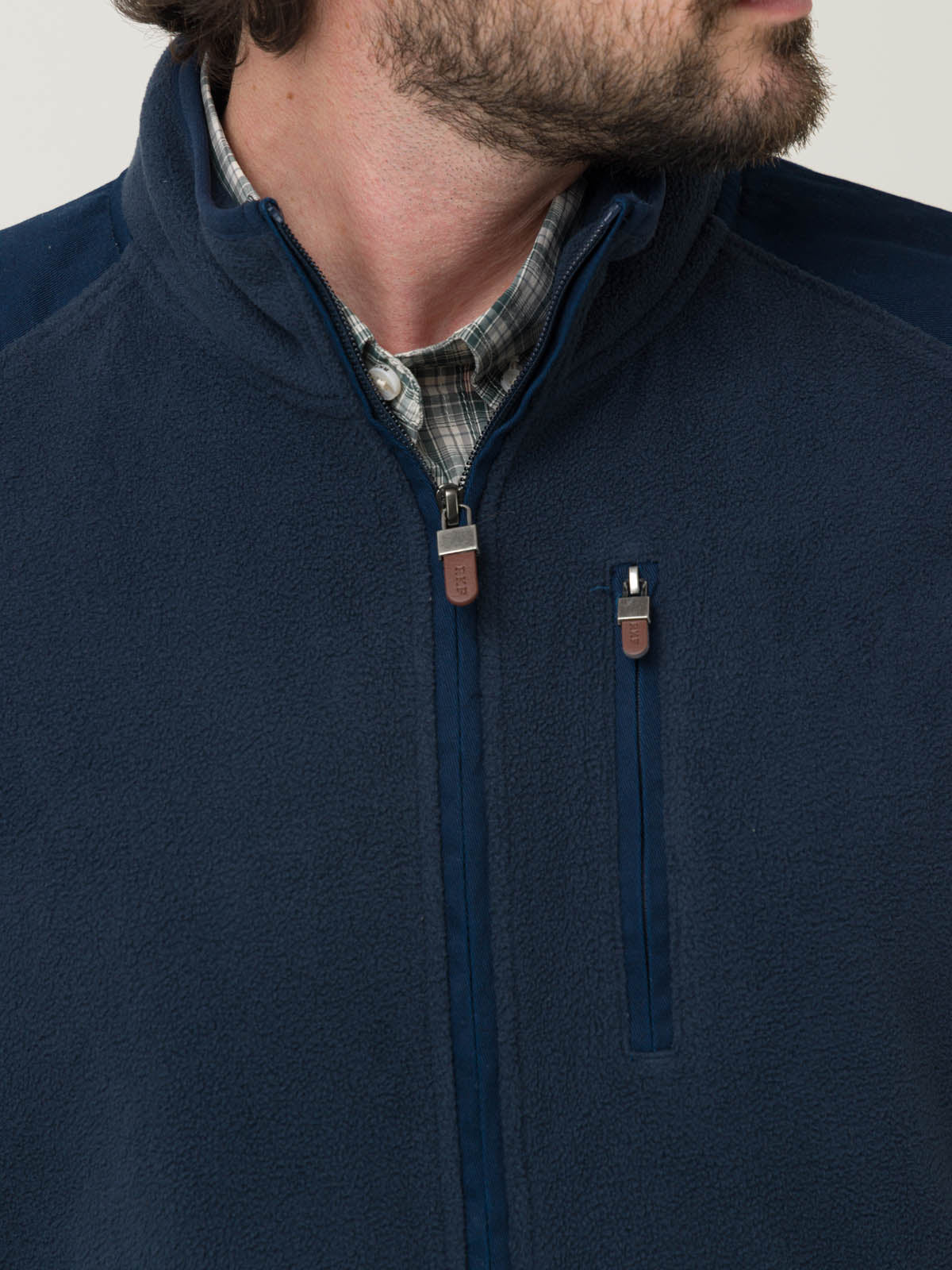 Polar Fibras Recicladas Hombre Portofino Azul Rockford