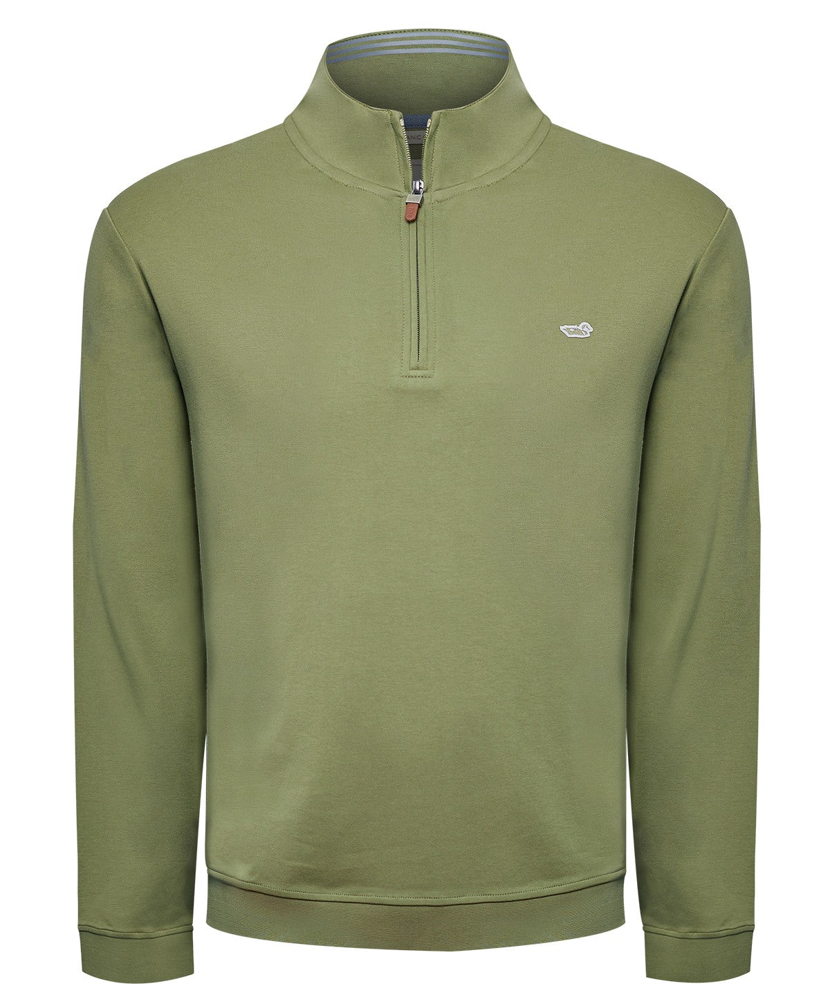 Polerón Algodón Pima Hombre Riminihalf Verde Rockford