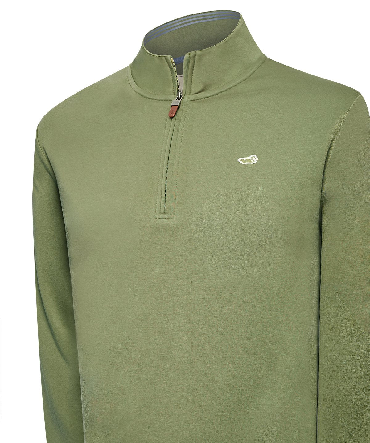 Polerón Algodón Pima Hombre Riminihalf Verde Rockford