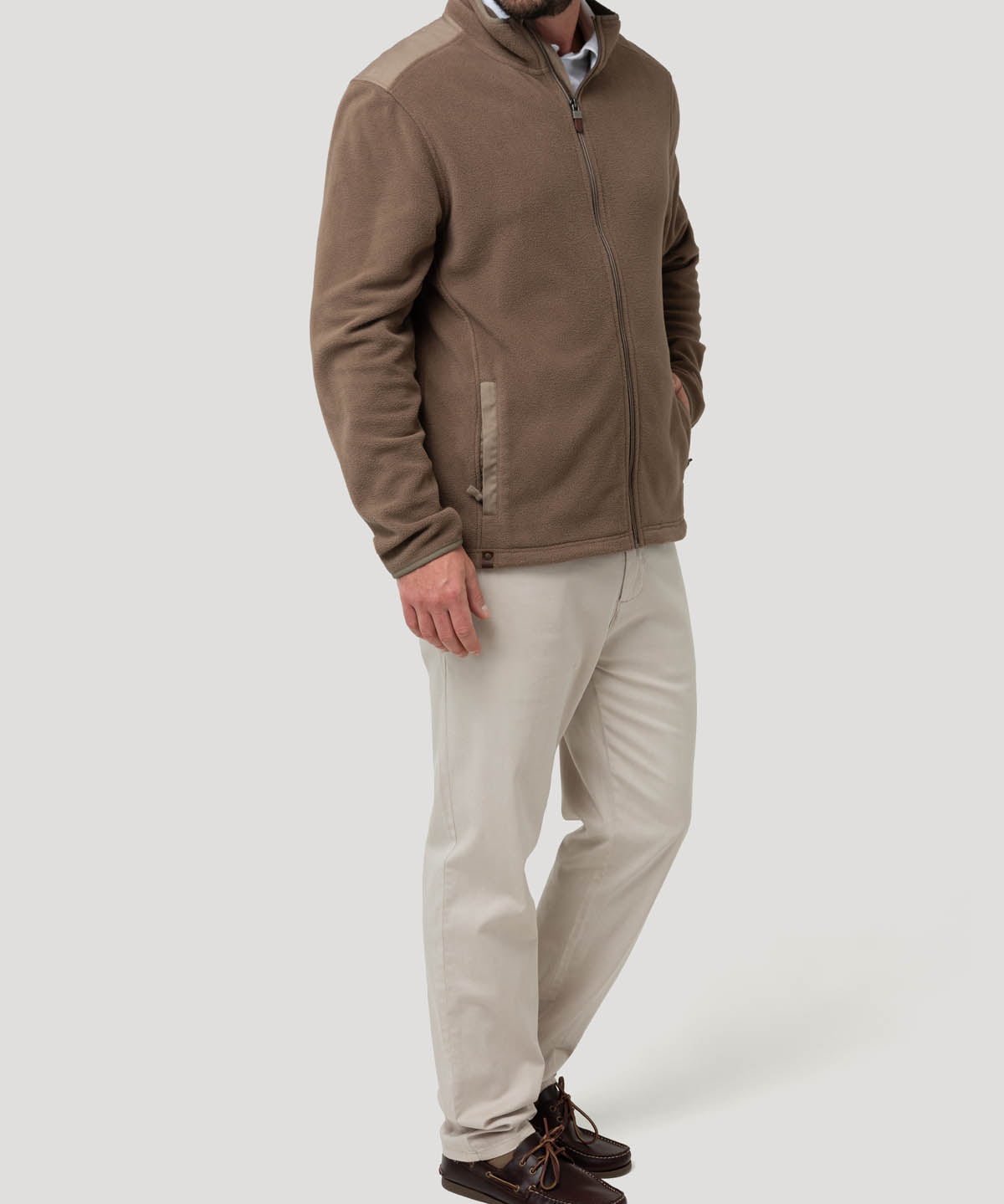 Polar Fibras Recicladas Hombre Volterra Café Rockford