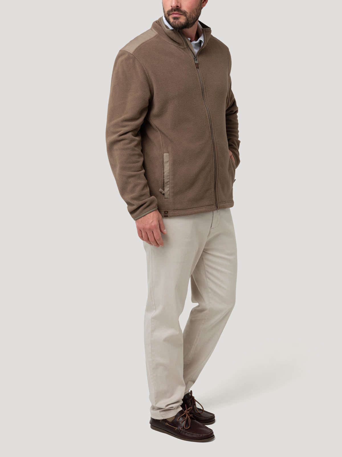 Polar Fibras Recicladas Hombre Volterra Café Rockford