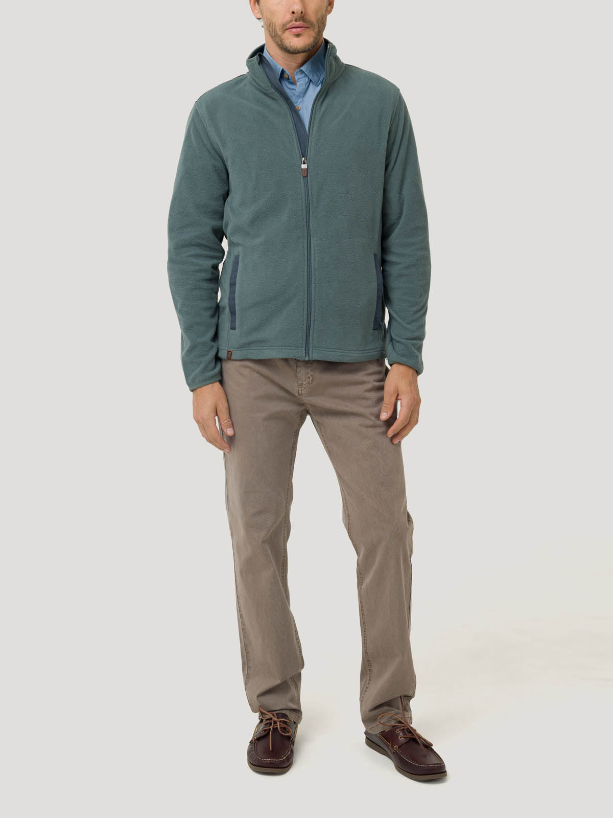 Polar Fibras Recicladas Hombre Volterra Verde Rockford