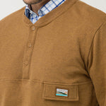 Polerón Algodón Orgánico Hombre Nomad Café Rockford