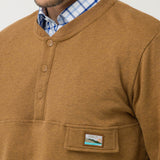 Polerón Algodón Orgánico Hombre Nomad Café Rockford