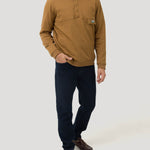 Polerón Algodón Orgánico Hombre Nomad Café Rockford