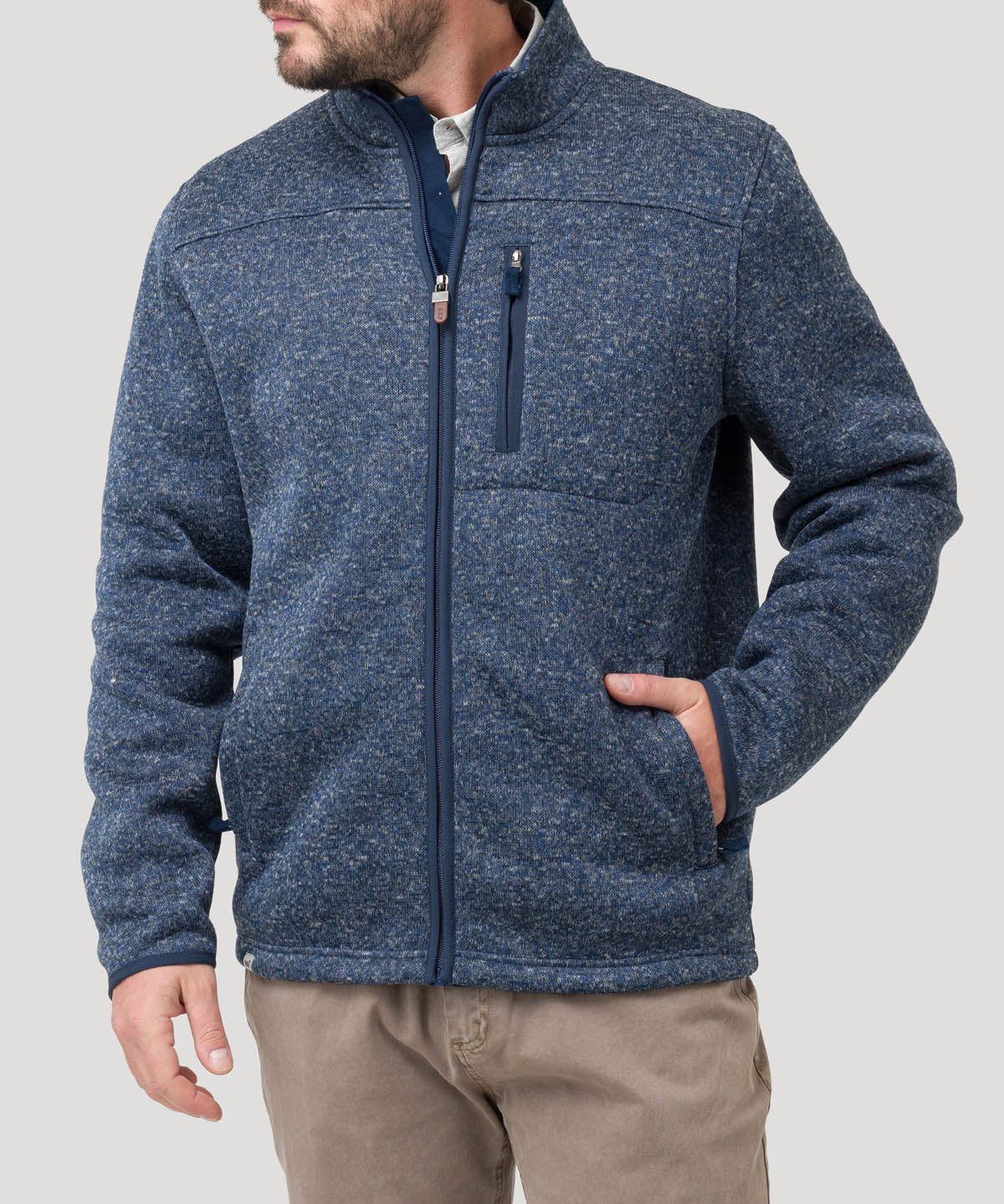 Polar Fibras Recicladas Hombre Arizonaful Azul Rockford
