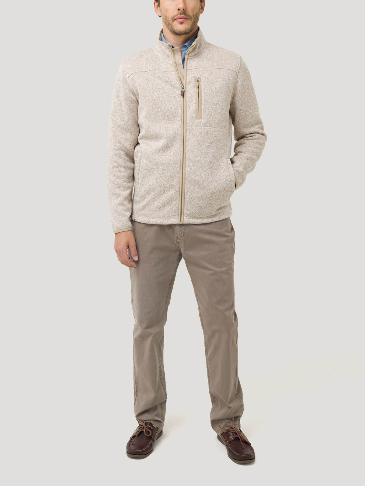 Polar Fibras Recicladas Hombre Arizonaful Beige Rockford