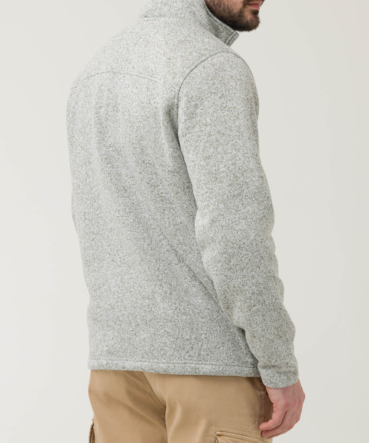 Polar Fibras Recicladas Hombre Arizhalf Gris Rockford