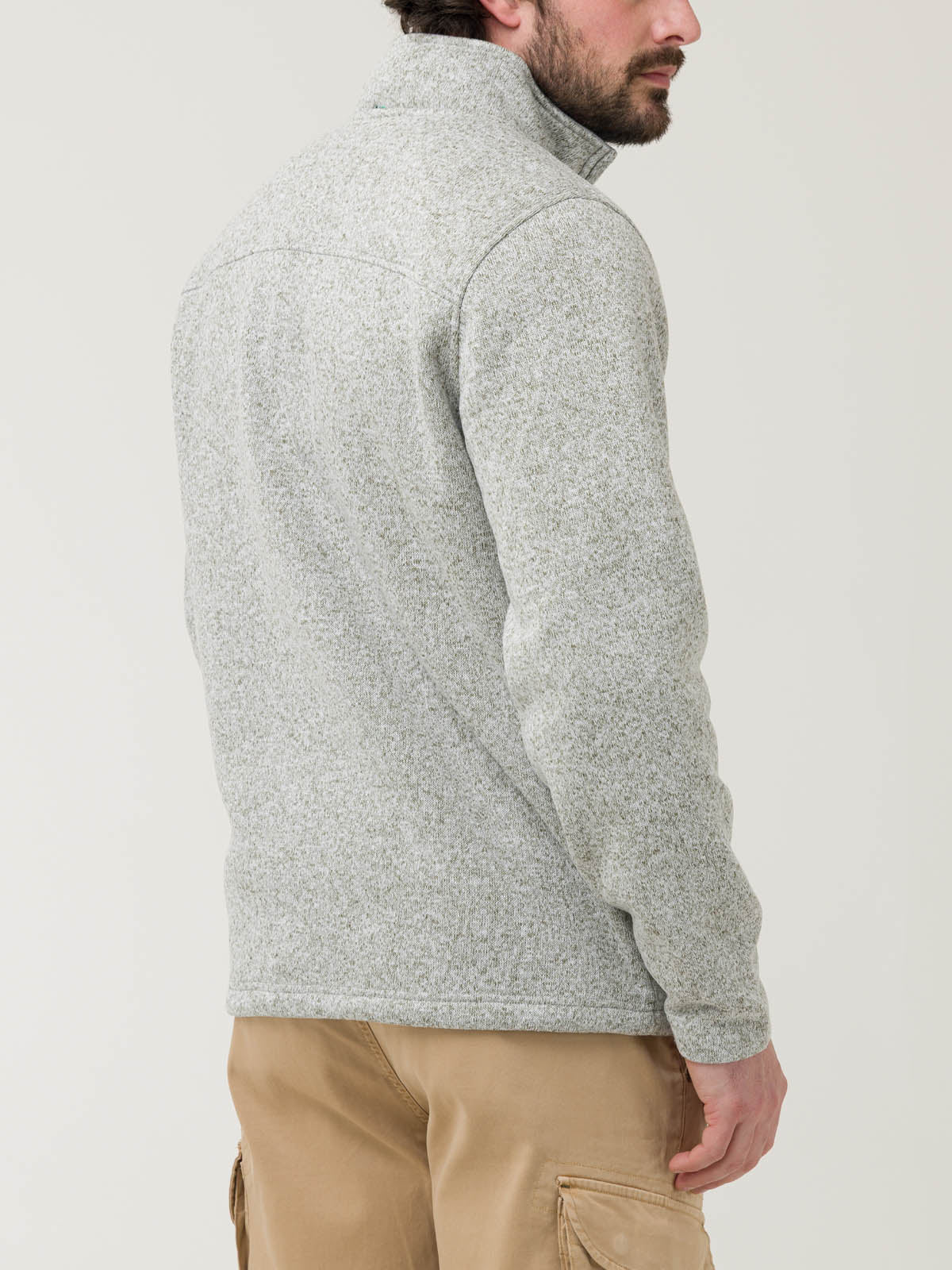 Polar Fibras Recicladas Hombre Arizhalf Gris Rockford