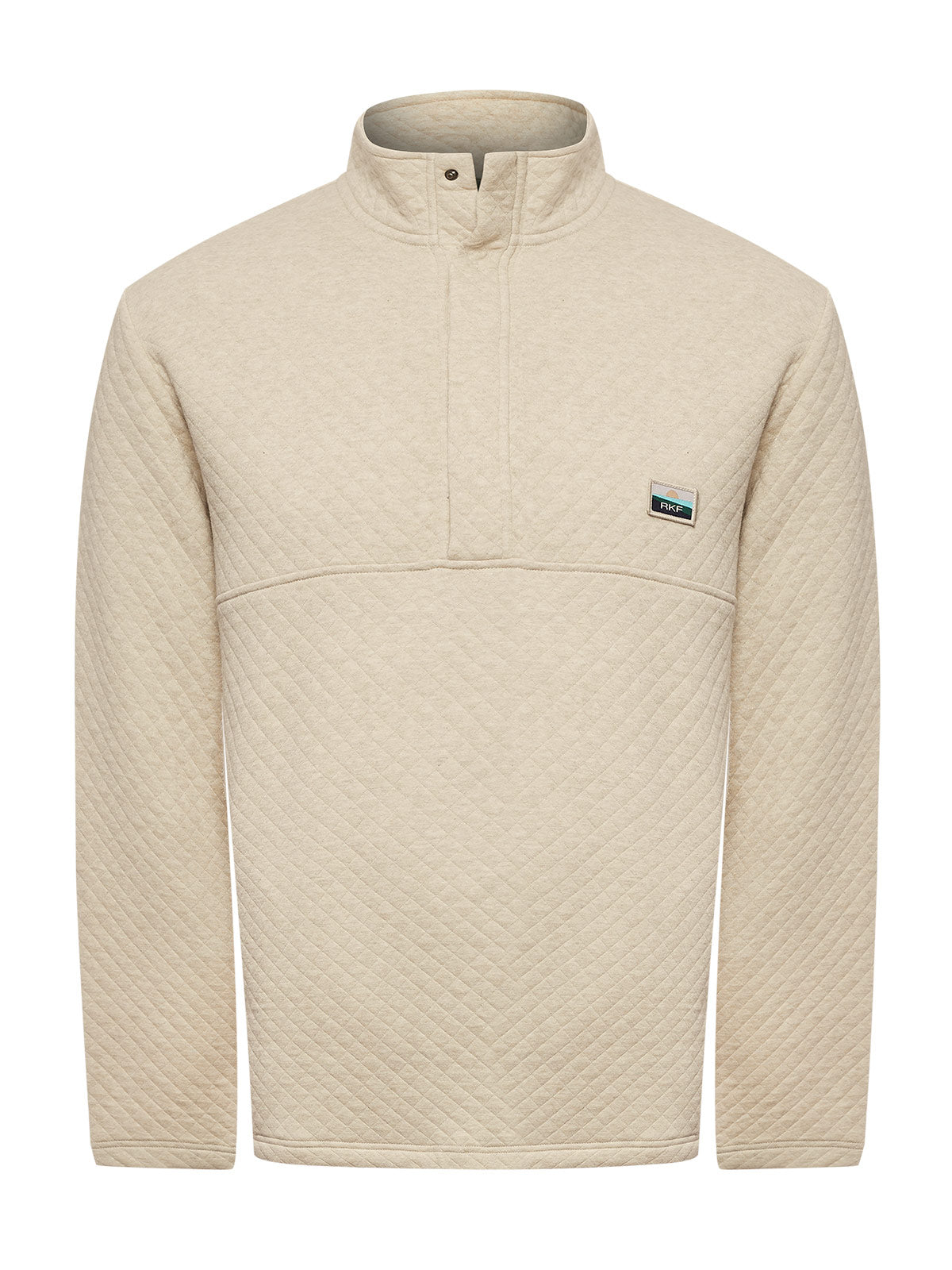 Polerón Algodón Orgánico Hombre Haze Beige Rockford