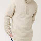 Polerón Algodón Orgánico Hombre Haze Beige Rockford