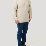 Polerón Algodón Orgánico Hombre Haze Beige Rockford