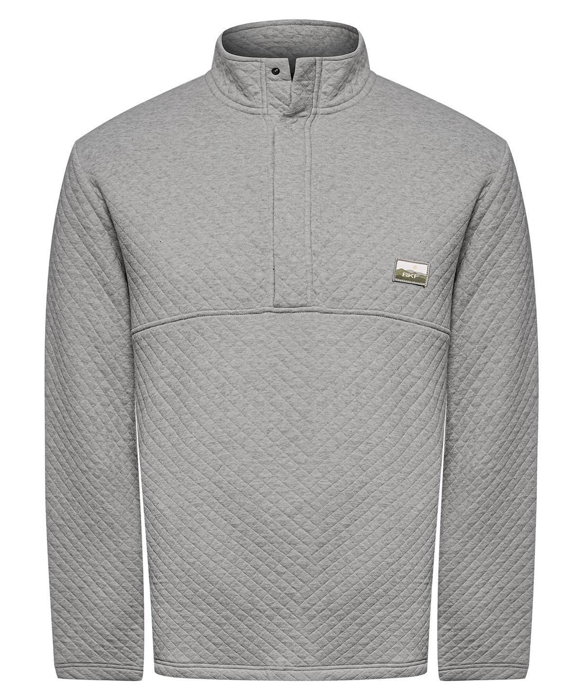 Polerón Algodón Orgánico Hombre Haze Gris Rockford