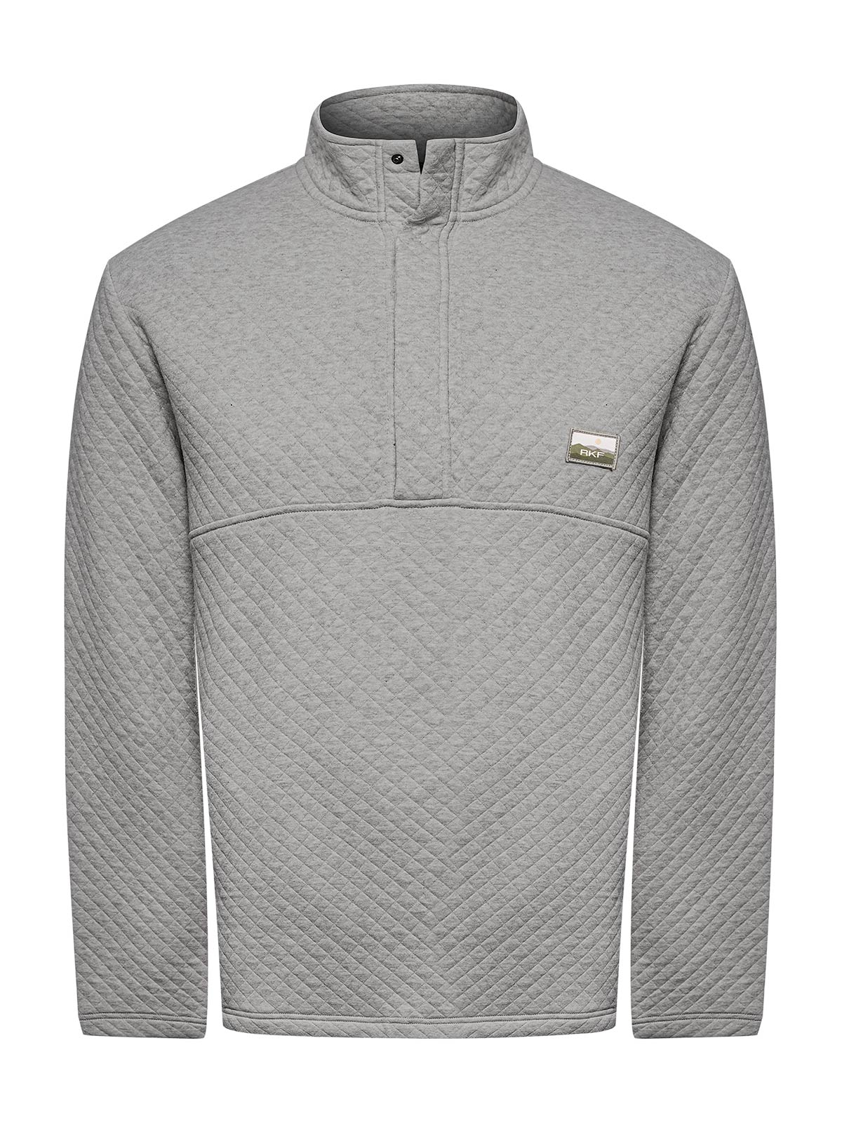 Polerón Algodón Orgánico Hombre Haze Gris Rockford