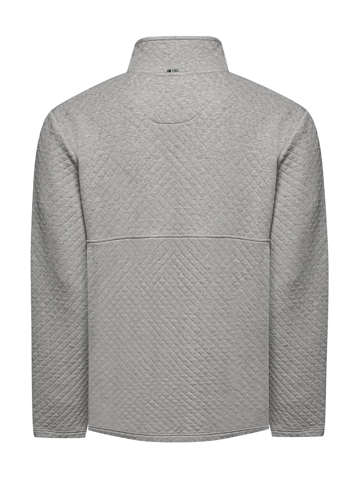 Polerón Algodón Orgánico Hombre Haze Gris Rockford