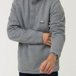 Polerón Algodón Orgánico Hombre Haze Gris Rockford