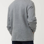 Polerón Algodón Orgánico Hombre Haze Gris Rockford