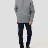 Polerón Algodón Orgánico Hombre Haze Gris Rockford