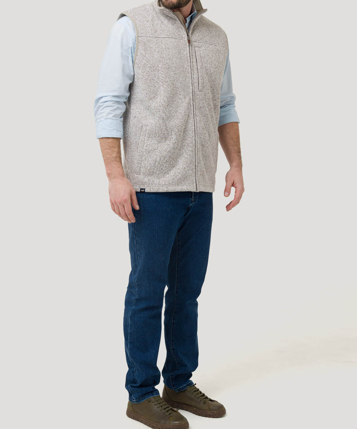 Polar Fibras Recicladas Hombre York Beige Rockford