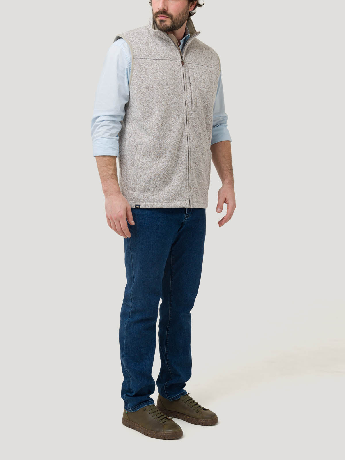 Polar Fibras Recicladas Hombre York Beige Rockford