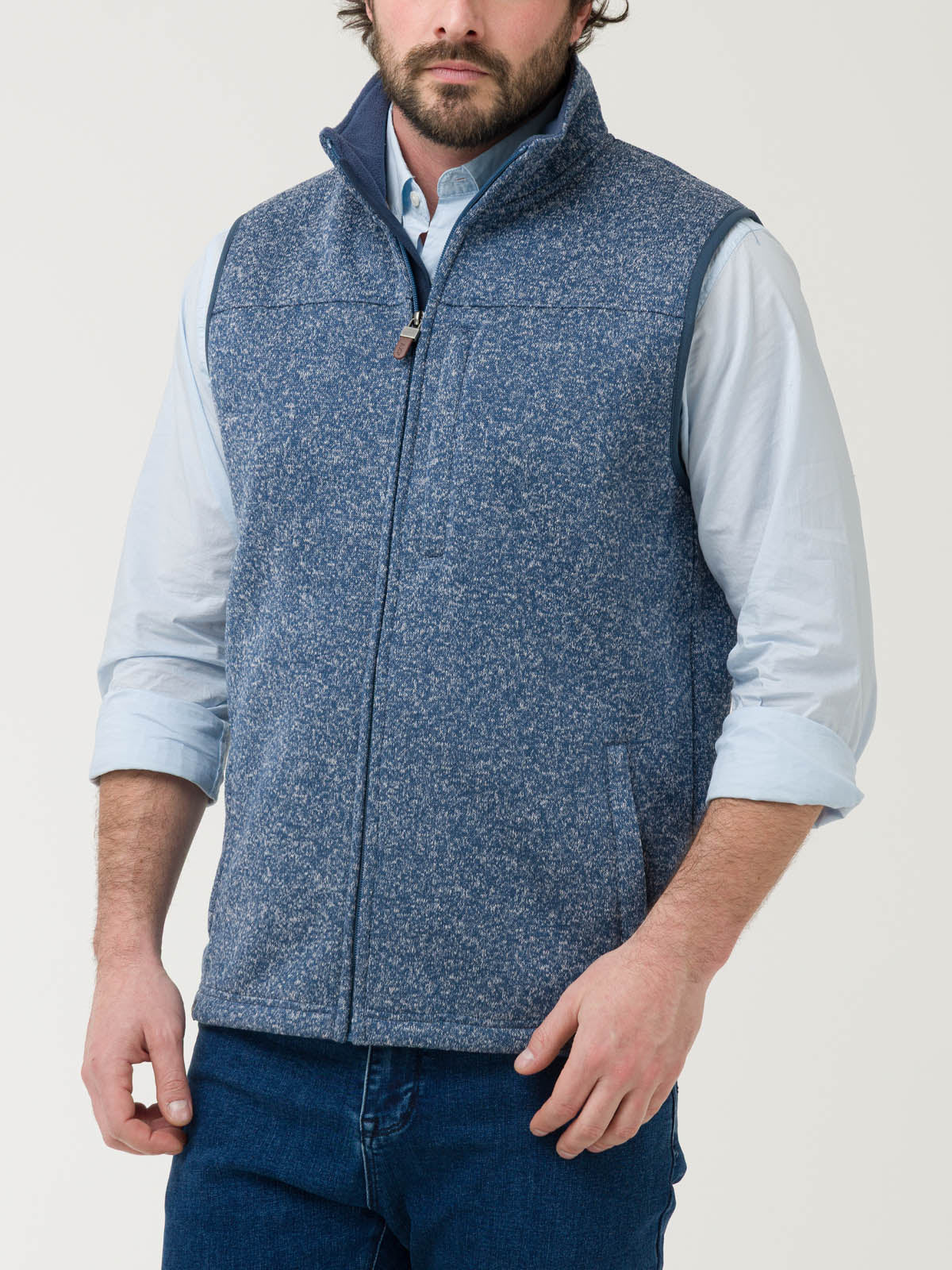 Polar Fibras Recicladas Hombre York Azul Rockford