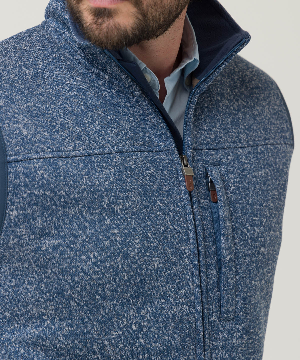 Polar Fibras Recicladas Hombre York Azul Rockford