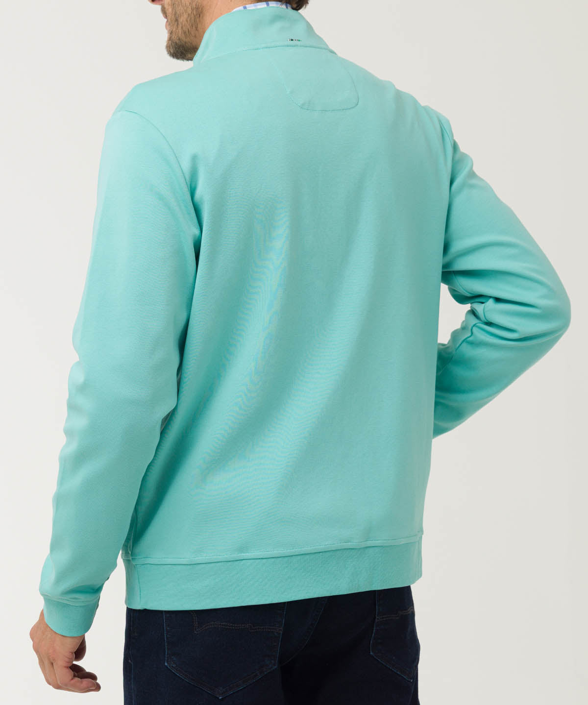 Polerón Algodón Pima Hombre Rimini Verde Rockford