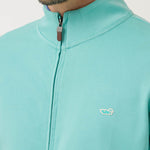 Polerón Algodón Pima Hombre Rimini Verde Rockford