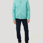 Polerón Algodón Pima Hombre Rimini Verde Rockford