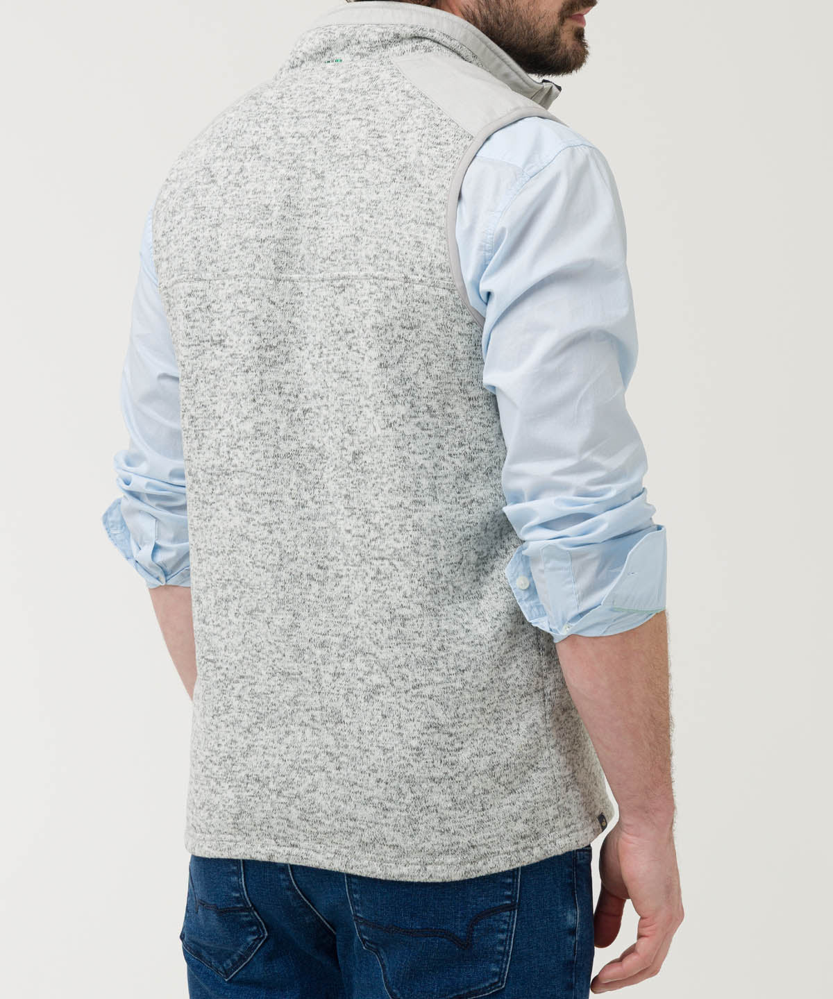 Polar Fibras Recicladas Hombre Halfyork Gris Rockford