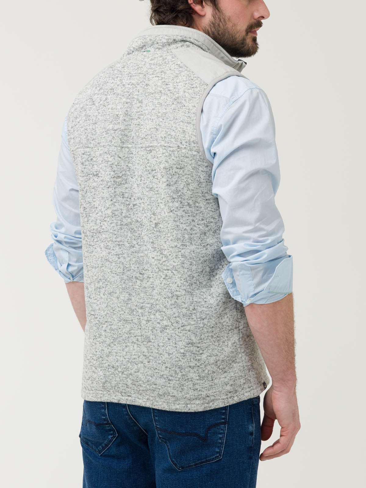 Polar Fibras Recicladas Hombre Halfyork Gris Rockford