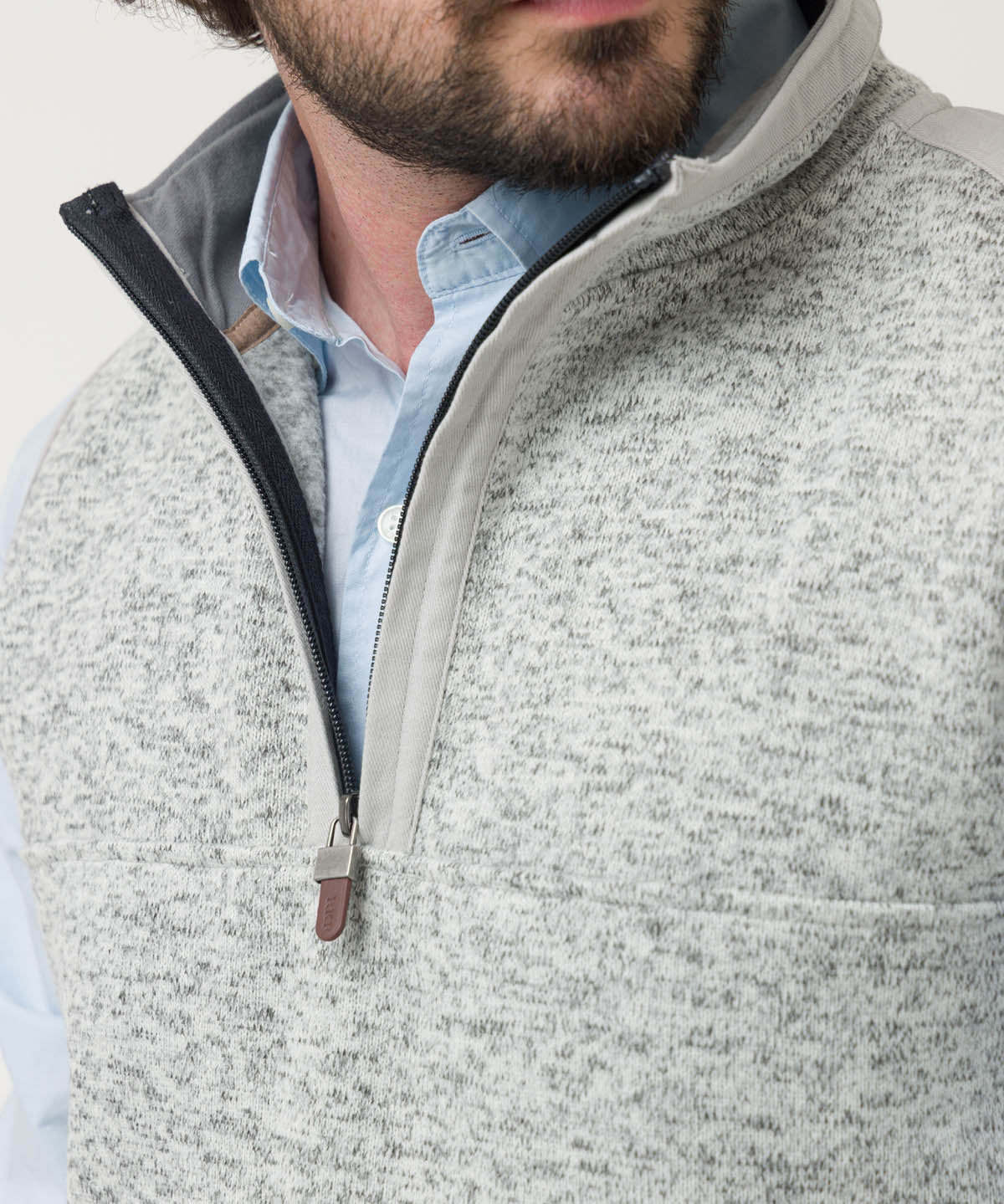 Polar Fibras Recicladas Hombre Halfyork Gris Rockford