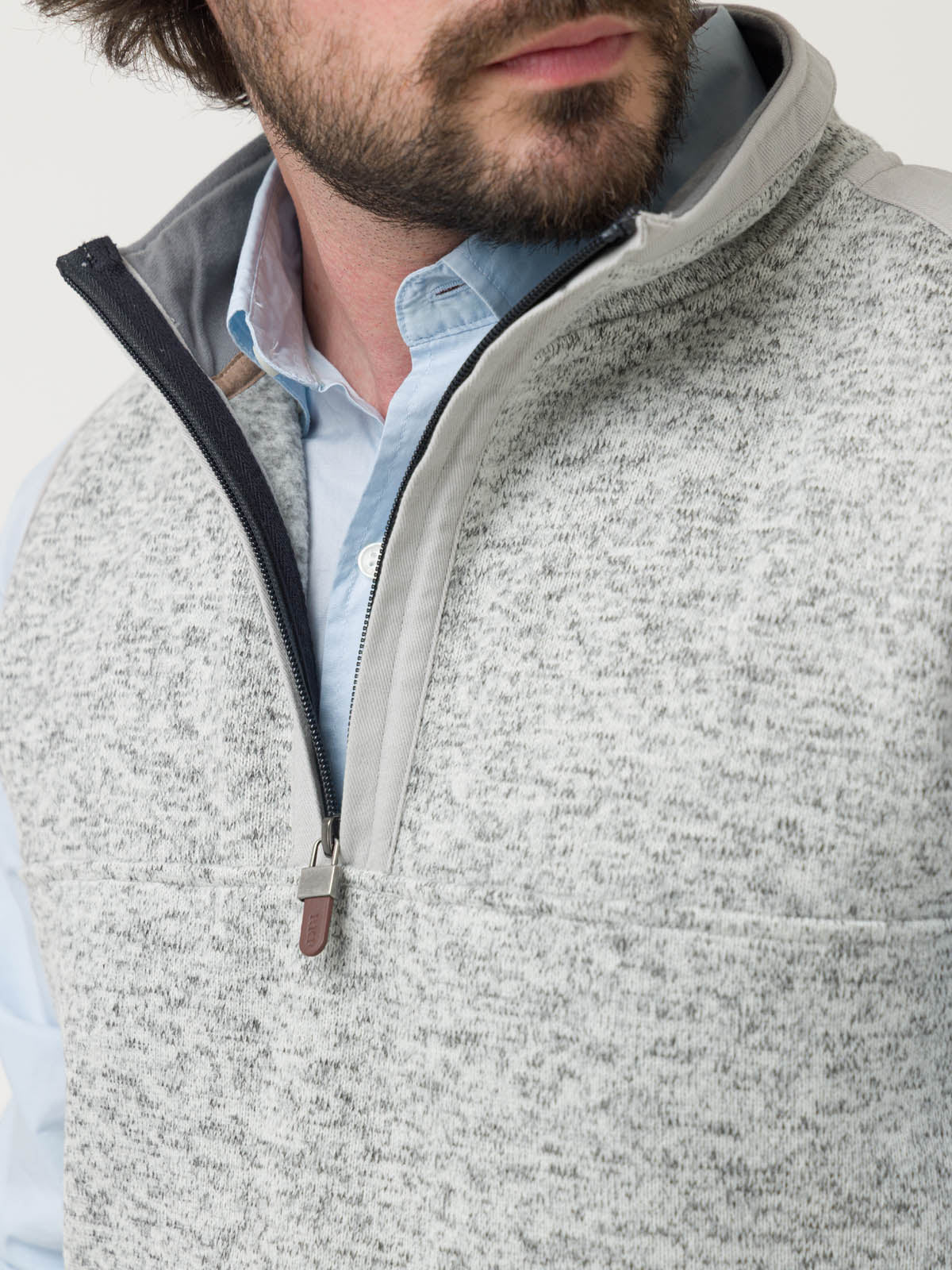 Polar Fibras Recicladas Hombre Halfyork Gris Rockford