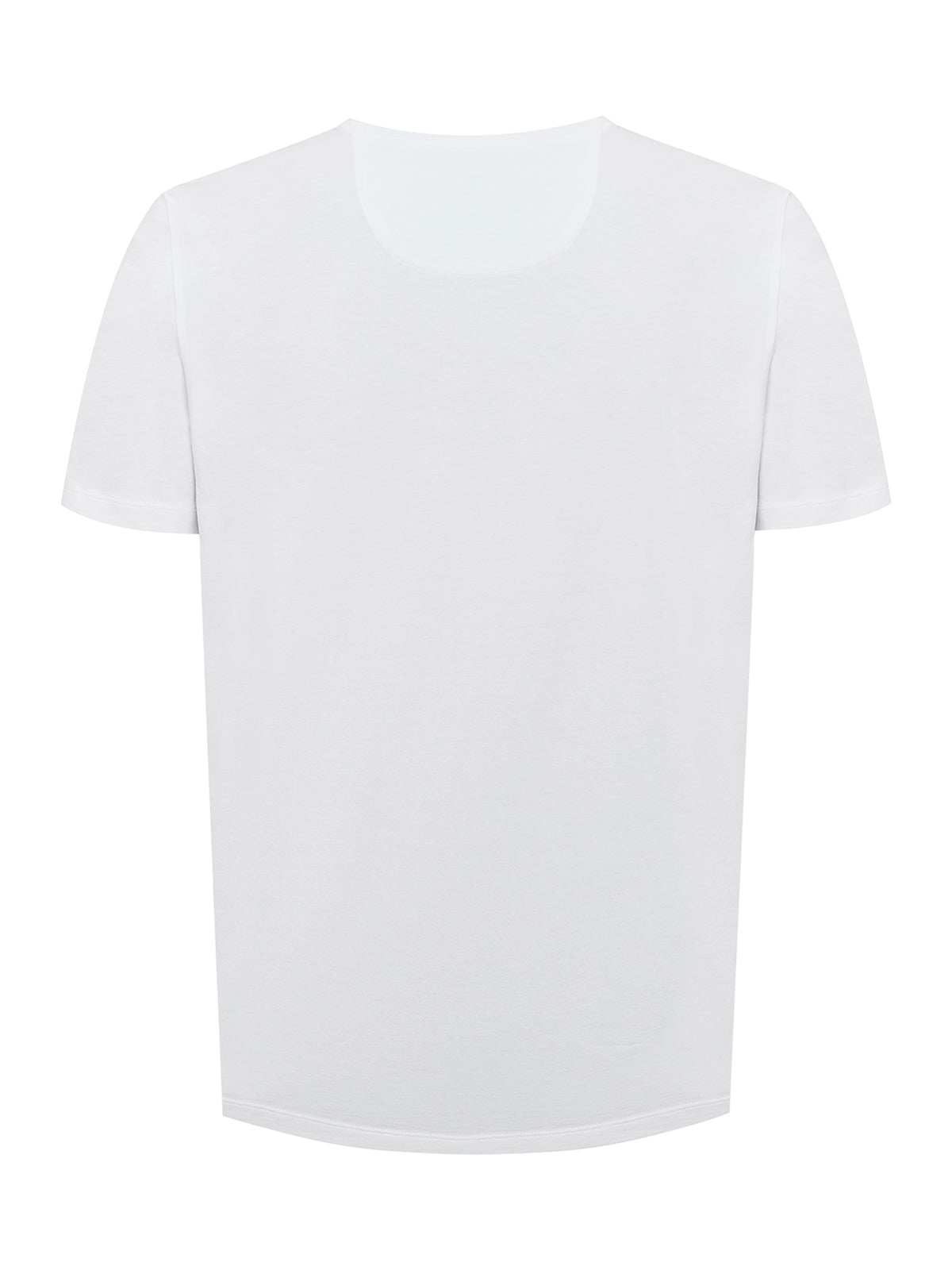 Polera Algodón Orgánico Hombre Basicpoc Blanco Rockford