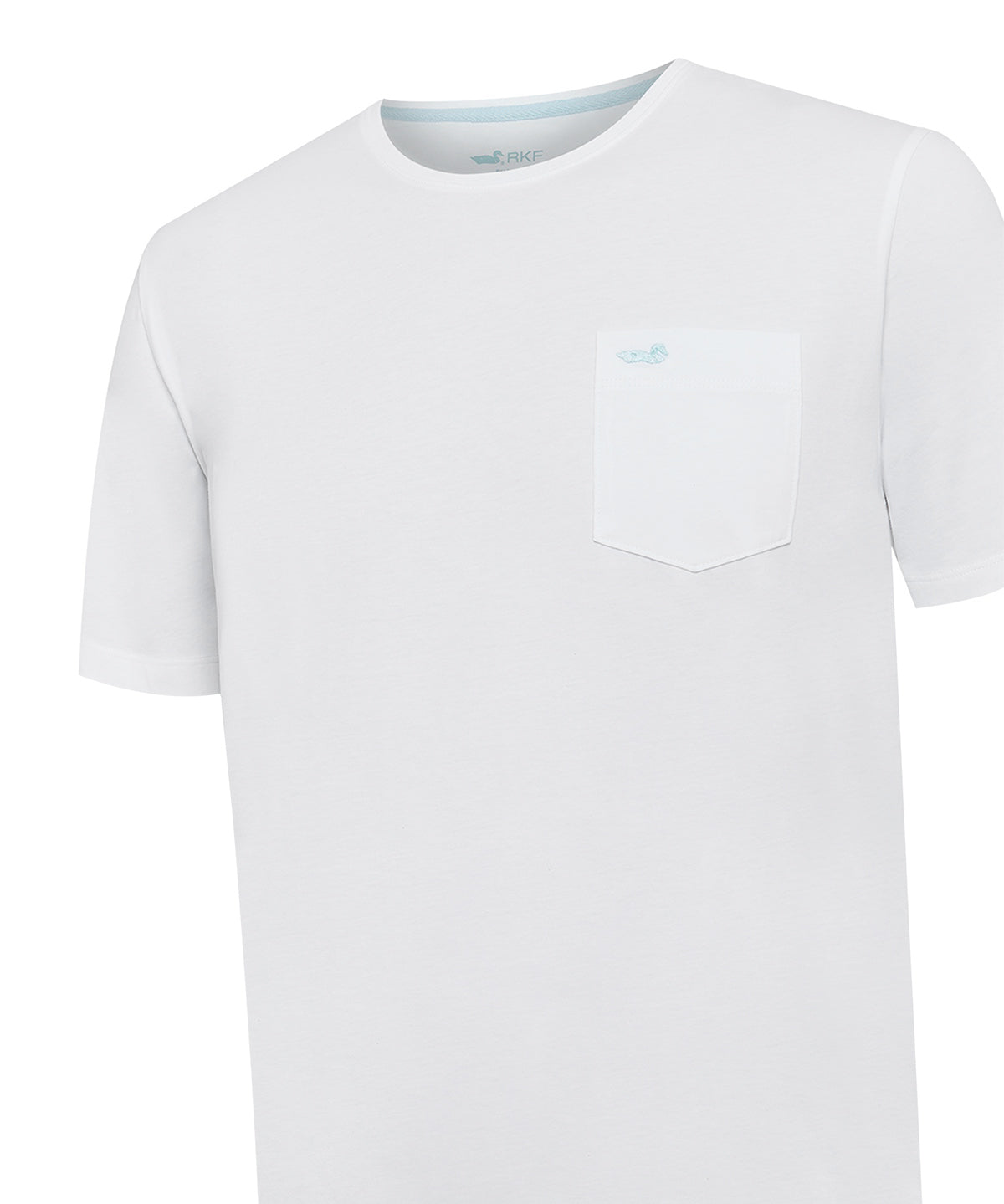 Polera Algodón Orgánico Hombre Basicpoc Blanco Rockford