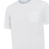 Polera Algodón Orgánico Hombre Basicpoc Blanco Rockford