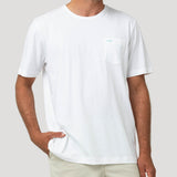Polera Algodón Orgánico Hombre Basicpoc Blanco Rockford