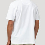 Polera Algodón Orgánico Hombre Basicpoc Blanco Rockford