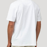 Polera Algodón Orgánico Hombre Basicpoc Blanco Rockford